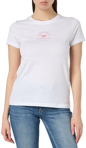Emporio Armani T-Shirt Damen, Weiß, XL