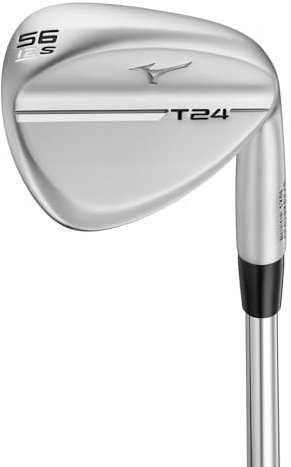 Mizuno Herren T24 Soft White Golfkeil, Weicher weißer Satin, 58 Degrees / 12 Bounce