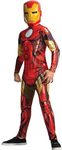 Rubie’s R1000852T78 Déguisement Iron Man Halloween Costume, Purple, 7-8 Years