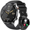 Smartwatch Uomo Orologio, 1.39 Rotondo Fitness Smart Watch con Chiamate e Risposta, 100+ Modalità Sportive, Contapassi Pressione Sanguigna Cardiofrequenzimetro, IP68 Impermeabile per Android/iOS
