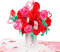 papercrush® Pop-Up Karte Romantischer Rosenstrauß - 3D Valentinskarte für Frauen, Liebeskarte mit Blumen, Geschenk zum Jahrestag, Hochzeitstag & Rosenhochzeit - Aufklappbare Rosen-Glückwunschkarte