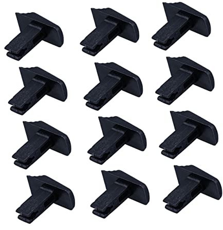 NULYLU 12 Pcs Extendable Ladder Button Platform Extension Ladder 16ft Retractable Folding Ladder Switches Folding Step Ladder Door Knob Protector Ladder Switch Replacement Accessories Pp