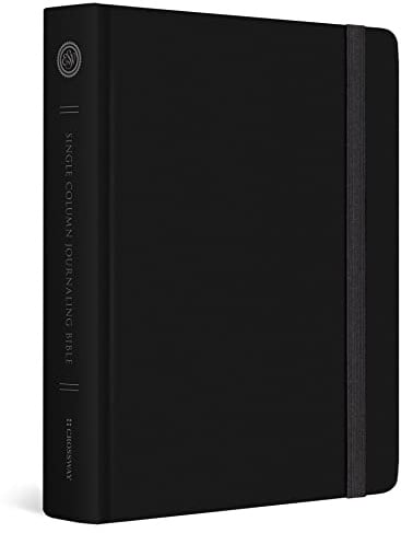 ESV Single Column Journaling Bible, Red Letter (Original, Black)