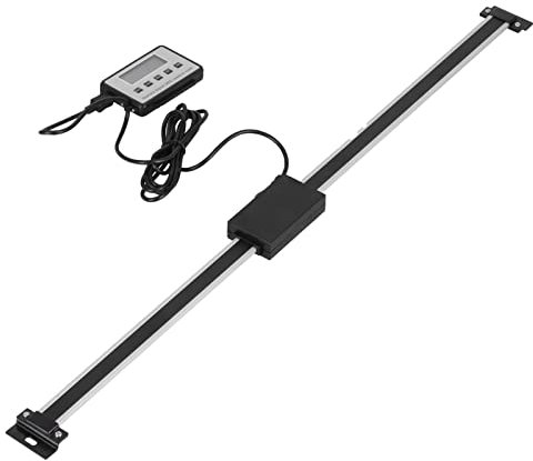 Digital Readout Linear Metal Lathe Digital Readout Lathe Linear Scale Imperial Linears Scale with Digital Display for Milling Machines, Linear Digital Readout