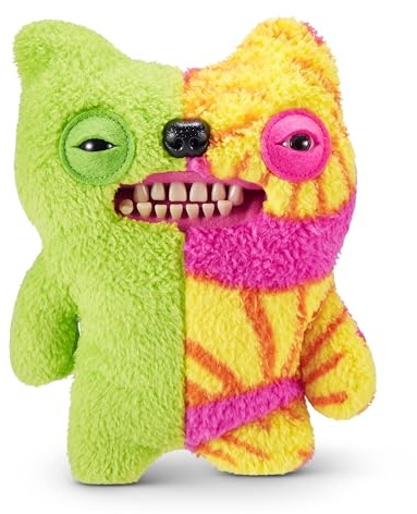 Fuggler Easter Bunny Misfit Monsters 9-inch by ZURU, Funny Ugly Rabbit Plush Toy, Easter Gift for Kids (Rabid Rabbit)
