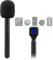 JCMOYUTY Stand for Magnet Handheld Mic Mount Neewer CM28, PQRQP 3 in 1 Microphone, GODOX Magic XT1, RIBIU LIBERVOX WM01, Gamiity M9 Wireless Lavalier Mic Interview Handle Adapter