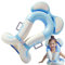 Chaleco salvavidas para niños – Manguitos para niños – Bañador hinchable con cierre de seguridad ajustable para niños pequeños y jóvenes de 3 a 15 años piscina