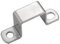 abrazadera de tubo rectangular saddle clip, Abrazadera de tubo rectangular cuadrada de acero inoxidable plateada en varios tamaños(40x20)