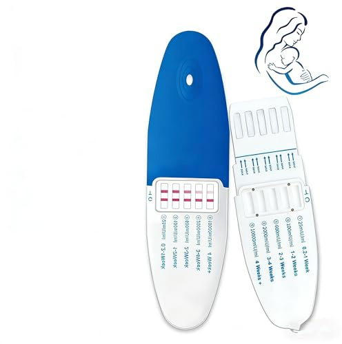 2 Stücke Pregnancy Test, Frühschwangerschaftstest, Einzeln versiegelte Verpackung, Schwangerschaftstest Schnelle Erkennung, Schwangerschaft bestimmen