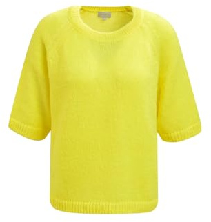 Milano Italy Damen Pullover mit verkürzten Raglanärmeln