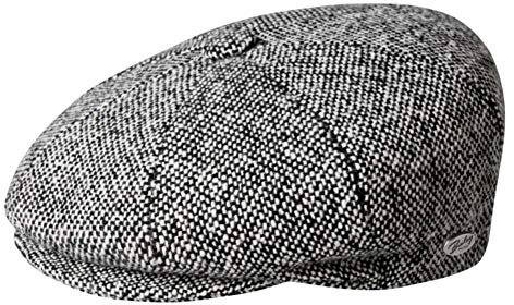 Bailey Unisex Galvin Tweed Schirmmütze, Schwarz, 54