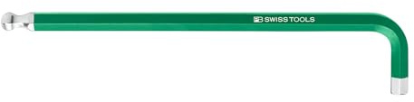 PB Swiss Tools Sechskant-Winkelschraubendreher, lang, pulverbeschichtet, 2 mm