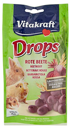 Vitakraft Drops Kaninchen & Nager - Rote Beete - 75 g
