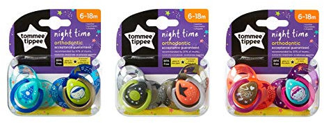 Pacifier 6-18m Nacht - Tommee Tippee
