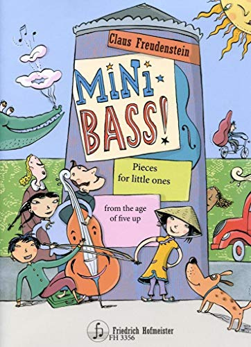 Mini Bass!, für Kontrabass: Pieces for little ones from the age of five up. Schwierigkeitsgrad: 1