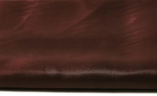 Satin Stoff Meterware am Stück (Braun)