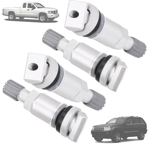 Twowinds Reifendruckventil TPMS, Vorder und Hinterräder, Patriot, Liberty,Grand Cherokee, Avenger, Dakota, Freelander 2, Discovery, Range Rover, 68001696AA (4er Set)