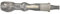 Glaspfeife GP6A, passend für Acti Tube Aktivkohlefilter, Spoonpipe, Handpfeife, ca.18 cm lang, inkl. Siebe + Filter