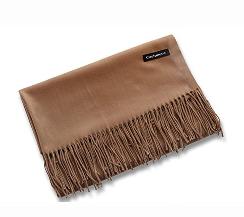 Große Super Weiche Cashmere Marke Schal Camel