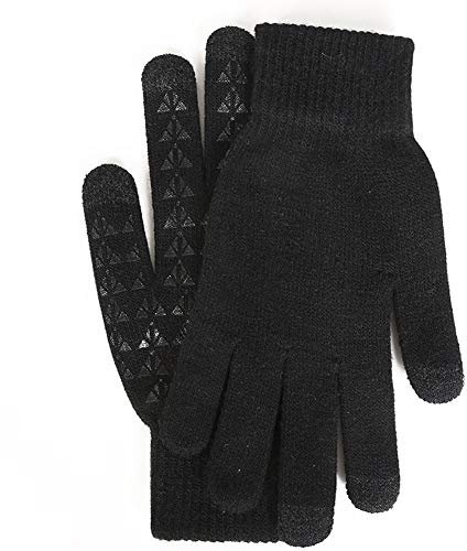 Guanti, Knit, Touch Screen, Antiscivolo, Più Rivestimento, Buona Elasticità, Caldo, Di Medie Dimensioni, Adatto Per Ciclismo, Sport All'aria Aperta (E/Female)