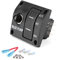 Panel de interruptores de bomba de achique, panel de interruptores de bomba de achique de 3 vías Automático/Apagado/Manual 12V 24V con indicador LED Disyuntor integrado de 15A