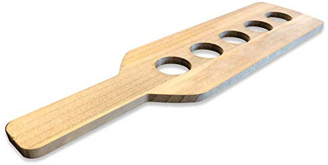 Wooden Shot Paddle Shot Glass Holder perfect Wedding, Birthday, House Warming Gift (PAD)(PK1)