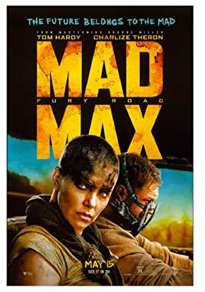 Movie Mad Max Fury Road 2 Leinwand-Poster, Wandkunst, Deko, Bild, Gemälde für Wohnzimmer, Schlafzimmer, Dekoration, 30 x 45 cm, ohne Rahmen