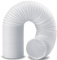 Zomia Portable Air Conditioner Hose 5.9 Inch Diameter, AC Exhaust Hose Anti-Clockwise Thread Up to 80 Length Air Conditioner Parts Compatible with Haier, LG, Delonghi and More