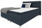 Best for Home Boxspringbett Polsterbett Sawana mit Bonellfederkern-Matratze und Topper Schlafzimmer (Dunkelblau, 180x200cm)