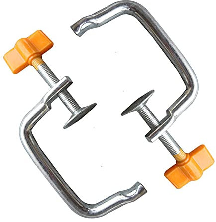 2 x Clamp for Pasta Machine Handle Holder Home Tool Noodle Maker Parts Replacement Handle Pasta Machine for Most Pasta Machines Holding Clip