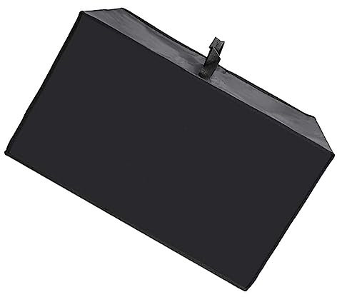 lmoikesz Cubierta de microondas negro poliéster horno impermeable cubierta de polvo a prueba de polvo aparato eléctrico utensilios de cocina Protector para el hogar