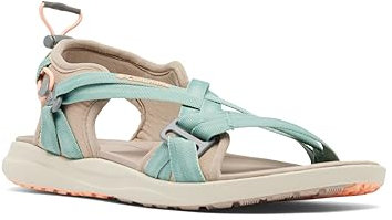 Columbia Sandal, Sandalias De Senderismo Y Trekking Mujer, Fungi Apricot Fizz, 42 EU