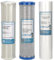 TWaLa Wasserfilter 3 Stück: Nylon Siebfilter, Aktivkohleblock, Sedimentfilter für 10 Filtergehäuse, Brunnenwasser, Regenwasser, Teichwasser, Poolwasser