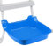 Linsition Pieds pour Piscine Pieds pour Échelle Piscine, Plateau Pieds Texturé Antidérapant pour Piscines Ho Sol Ou Spas Laver Les Pieds Sable té D'entrer 41x 40.5 X13cm
