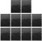 SEWACC 10 Feuilles de Pages classeur à timbres, PVC double face 7 lignes d'album de Timbres-Poste insertion de Collection de Timbres