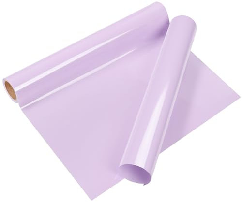 VINYL FROG Heat Transfer Vinyl Roll HTV Vinyl - 30.5x155cm orchid purple Iron on Vinyl for T-Shirts, Heat Press Vinyl for DIY Craft Designs