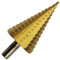 Lam-lord Foret à cône en acier rapide 14 vitesses 4-42 mm Foret conique HSS pour bois, plastique, métal