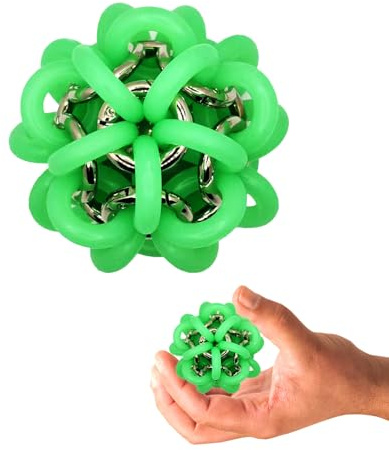 YXDGSG Fidget Toys Adults, Skin Picking Stress Ball Toys, Help Relieve Stress and Anxiety, Calming, Handmade Knitting, Portable Design ADHD Autism Stress Relief Gifts (Glow in the Dark)