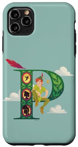 iPhone 11 Pro Max Disney Alphabet Monogram Letter P for Peter Pan Case