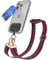 EAZY CASE - Handykette Universal zum Umhängen kompatibel mit jedem Handy Kette mit Hülle kombinierbar Handykordel mit Karabiner für Handyhülle Handyband zum Umhängen Bunt Boho Kordel Pink Blau Gold