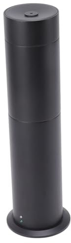 Vernebler für ätherisches Öl, Aromadiffusor Fernbedienung 200m³ für Sauna (Black)