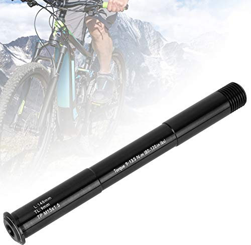 ZenithAur Steckachse 110 x 15 mm, Fahrrad-Vorderrad-Ersatzgabelachse, Fahrrad-Vorderradnabe Steckachse Boost mit M6-Inbusschlüssel für Rock Shox Mountainbike, Aluminiumlegierung (15X100MM (148L))