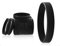 ZoeTekway 10 Stück Armbänder,Einfarbig Leere Silikonarmband,Herren Damen Kinder Sport Armband,für Fitness Laufen Party Sportmannschaft Aktivitäten(Schwarz,202 * 12 * 1.9 mm)