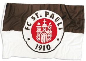 FC St. Pauli Fahne Logo 100x150 cm