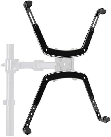 Kit adattatore universale for montaggio VESA, adattatore non VESA for schermi monitor da 17 a 29 pollici for montaggio VESA 75x75 e 100x100