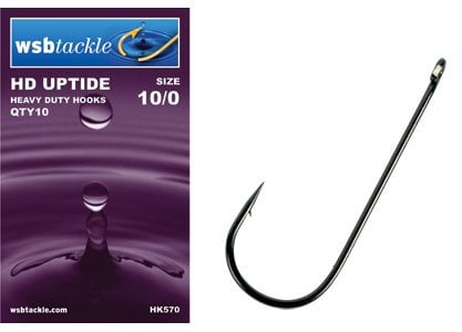 WSB Tackle HD Uptide Fishing Hook Size 1 / 0
