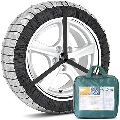 Silknet Snow Socks - Size 40 - Awarded 'Which Best Buy' - Universal To Fit 195/50 R15, 195/55 R15, 205/40 R17 and More