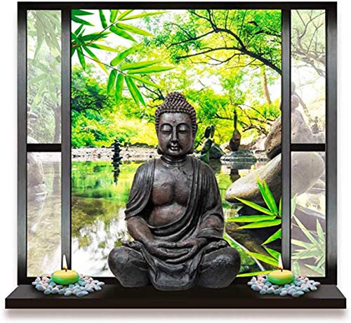 Stickers Trompe l'oeil Bouddha