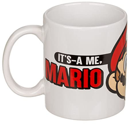 Out of the blue Hermosa taza Super Mario III para aprox. 325 ml, altura: 10 cm, de cerámica