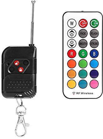 AGPtEK Máquina de niebla con mando a distancia inalámbrico para AGPTEK 13 luces LED de colores